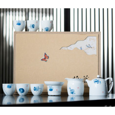 Лотоси - набір з цзиндечженьского порцеляни