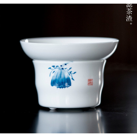 Лотоси - набір з цзиндечженьского фарфору Лотоси - набір з цзиндечженьского фарфору