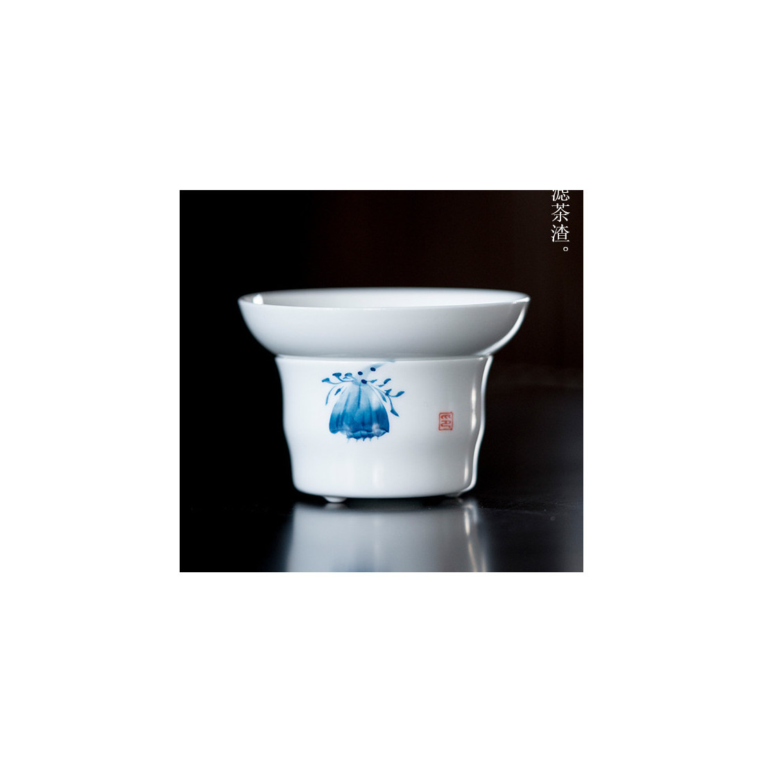 Лотоси - набір з цзиндечженьского фарфору Лотоси - набір з цзиндечженьского фарфору