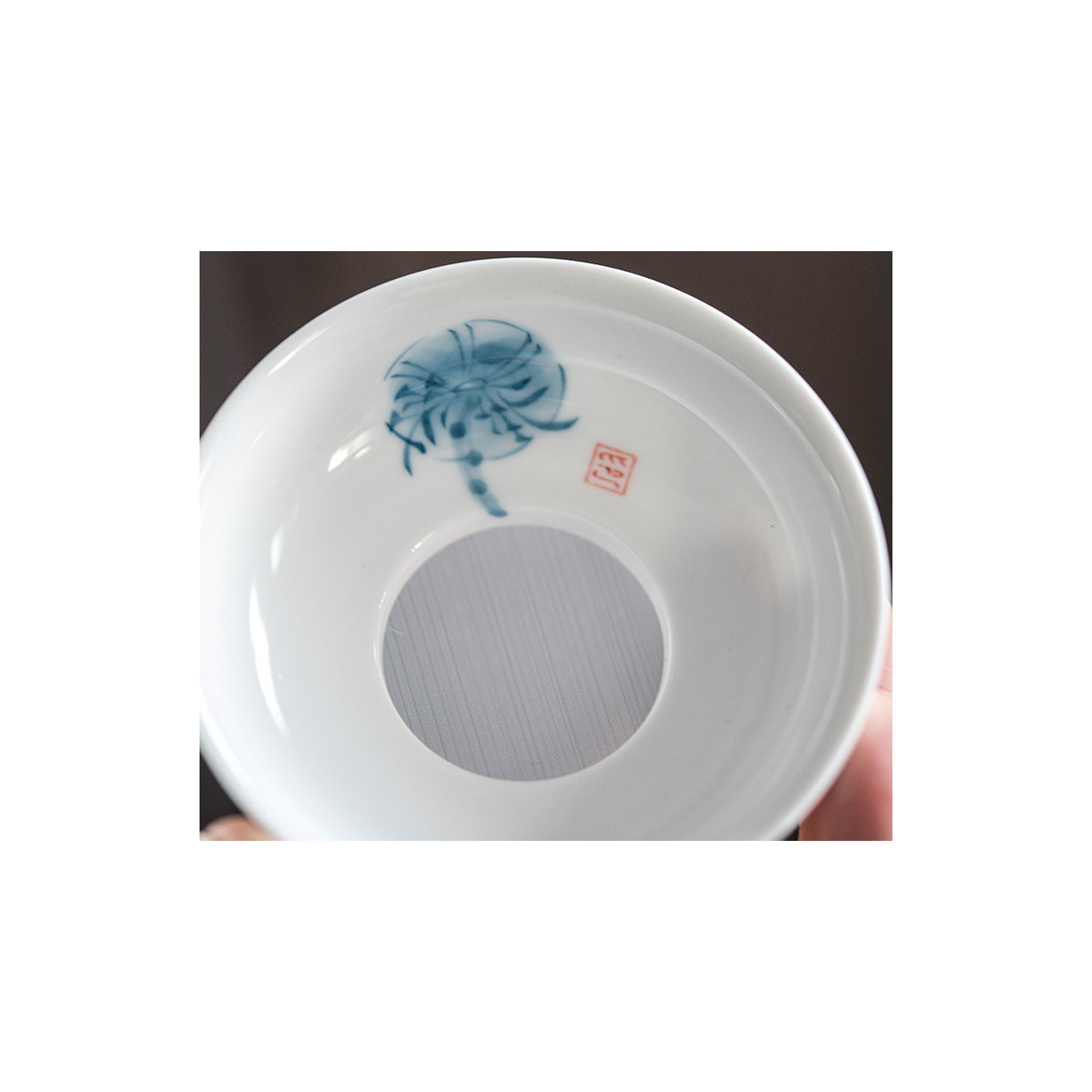 Лотоси - набір з цзиндечженьского фарфору Лотоси - набір з цзиндечженьского фарфору