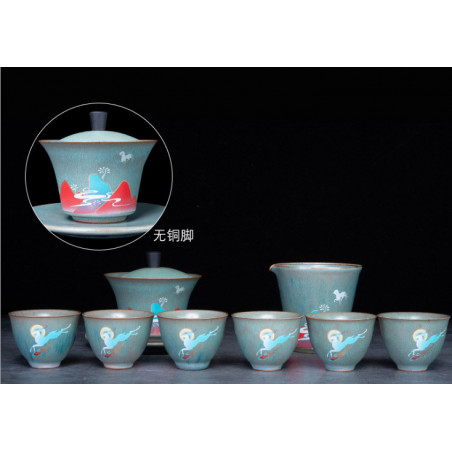 Король-олень - чаша кераміки "Жун Шань Тан"