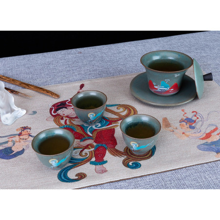 Король-олень - чаша кераміки "Жун Шань Тан"