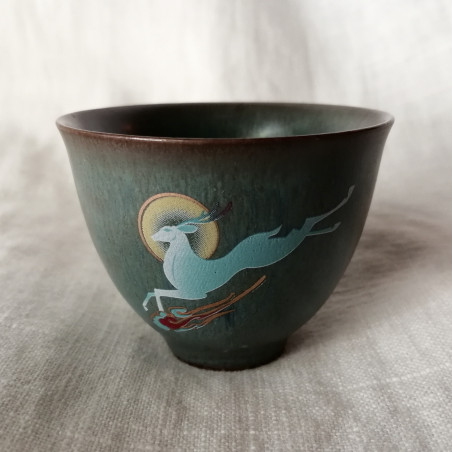 Король-олень - чаша кераміки "Жун Шань Тан"