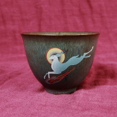 Король-олень - чаша кераміки "Жун Шань Тан"