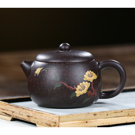 "Зустріч весни" - чайник з ісинської глини