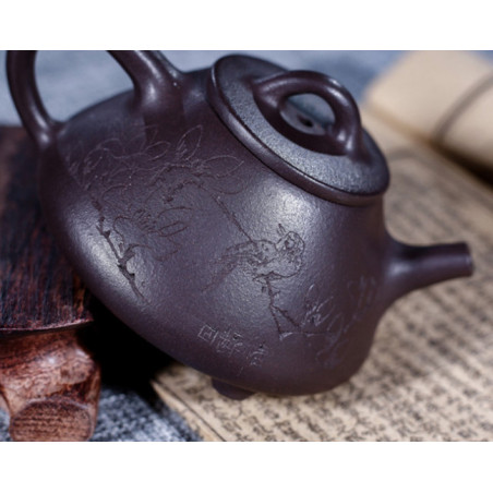 Маленький "Камінний черпак" - чайник з ісинської глини