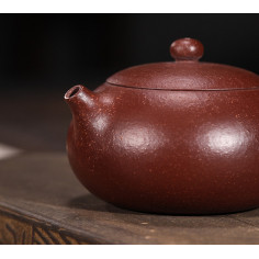 Плоский "Сиши" - чайник з ісинської глини 2