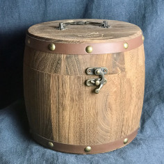 Подарункова дерев'яна барило