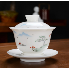 Гори Інь — набір із цзиндечженьської порцеляни 2