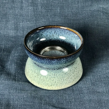 Білі нитки – керамічне сито з підставкою