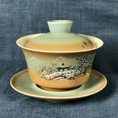 Благодатний сніг – керамічна гайвань 2