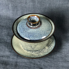 Білі нитки - керамічна гайвань 2