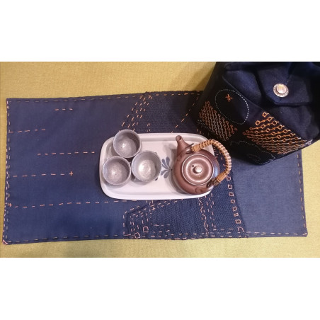 Сумка для посуду та килимок в японському стилі Сумка для посуду та килимок в японському стилі