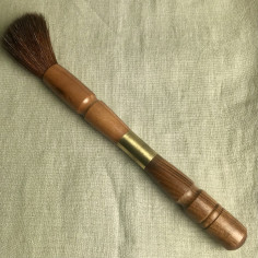 Пензлик і шило для обробки пуерів з рожевого дерева 2