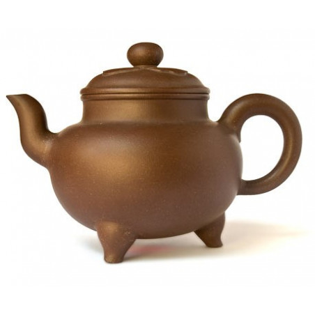 Старий чайник-трипод із ісинської глини «Жу І», 520 мл