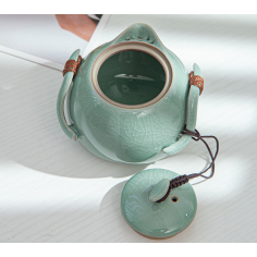 Чайник-гайвань та 4 чаші із селадону в подарунковій коробці 2