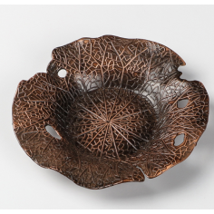 Підставка під чашу "Осінній лист лотоса" (колір міді) 2